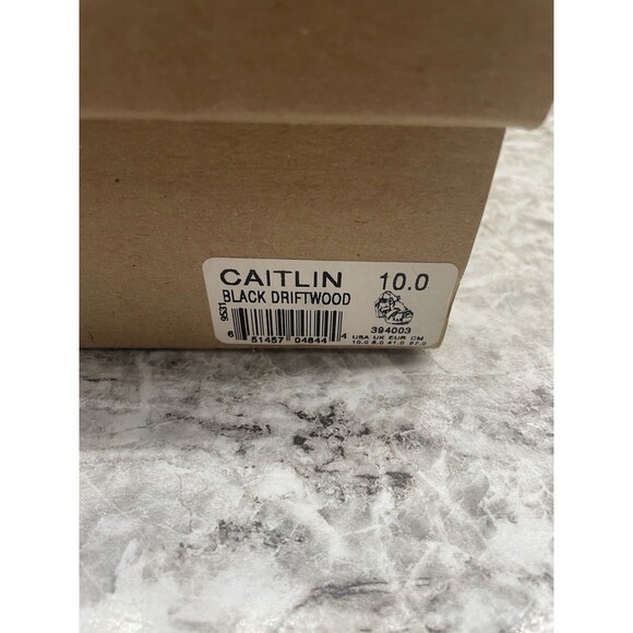 Bed Stu Black Caitlin Sandals Rustic Leather Strappy Heels Distressed Women's 10 - Picture 2 of 11